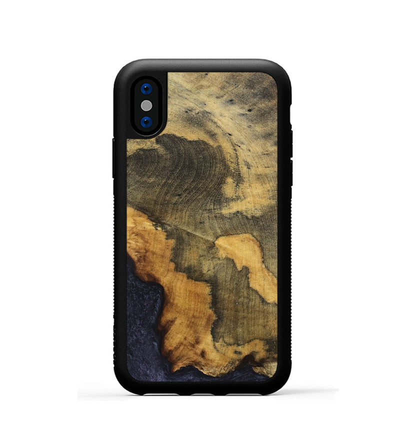 iPhone Xs Wood Phone Case - Holland (Wood Burl, 824996)
