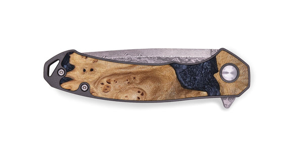 EDC Wood Pocket Knife - Kaleb (Wood Burl, 824998)