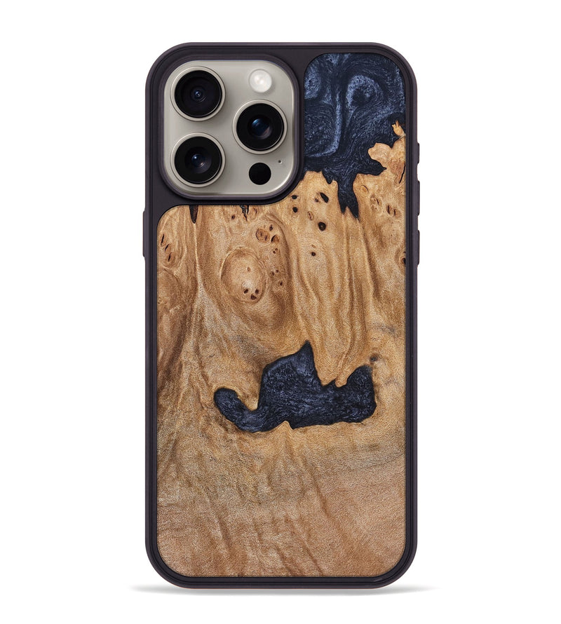 iPhone 15 Pro Max Wood Phone Case - Kaleb (Wood Burl, 824998)