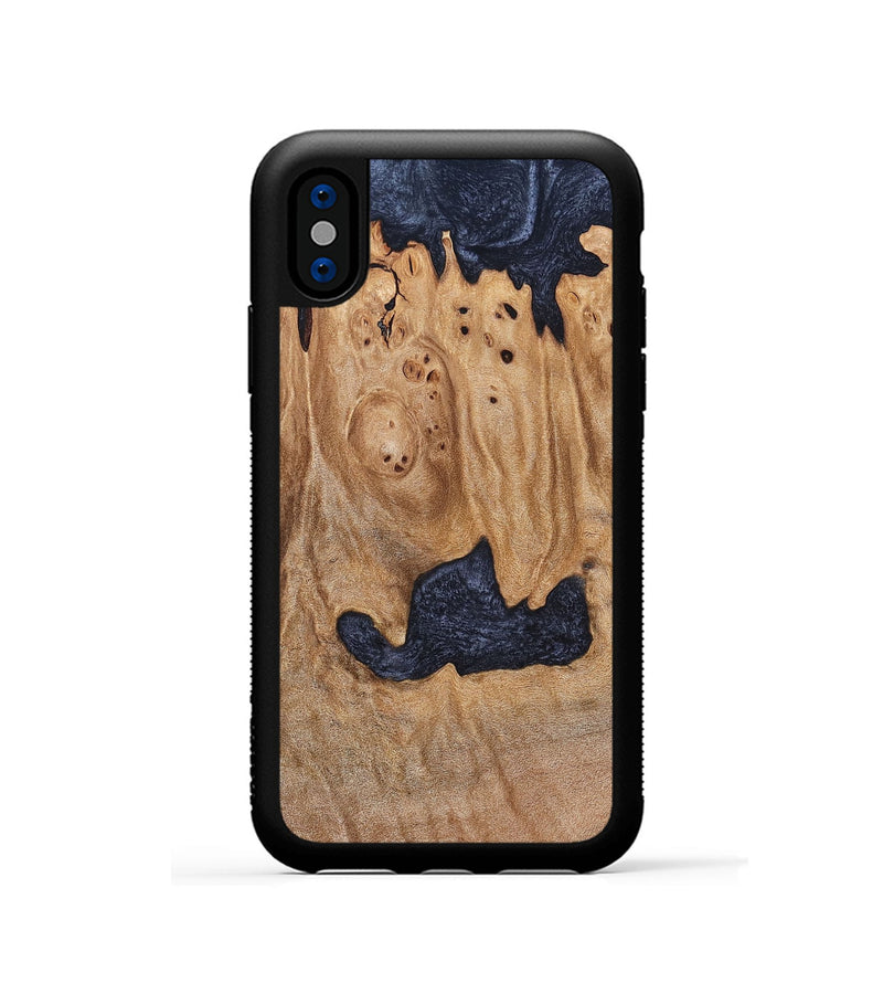 iPhone Xs Wood Phone Case - Kaleb (Wood Burl, 824998)