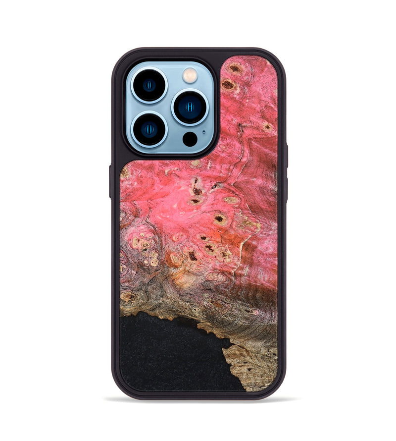 iPhone 14 Pro Wood Phone Case - Irma (Wood Burl, 825000)
