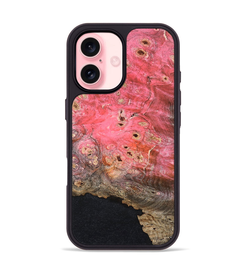 iPhone 16 Wood Phone Case - Irma (Wood Burl, 825000)