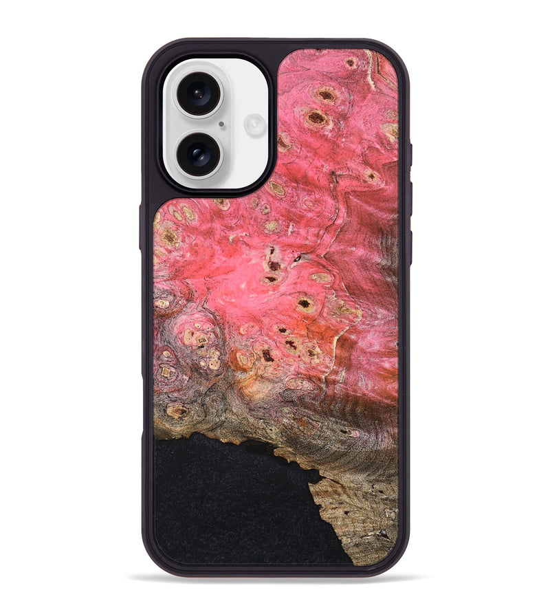 iPhone 16 Plus Wood Phone Case - Irma (Wood Burl, 825000)
