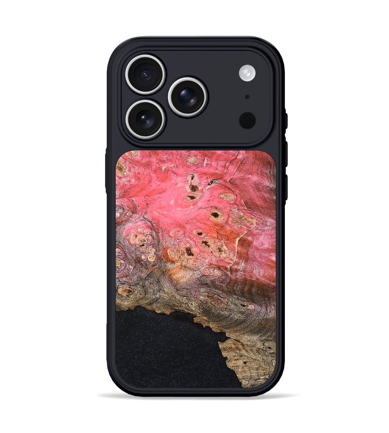 iPhone 17 Pro Wood Phone Case - Irma (Wood Burl, 825000)