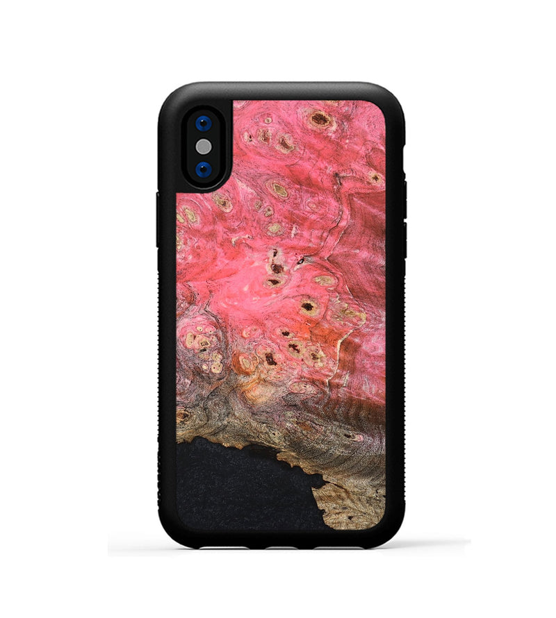 iPhone Xs Wood Phone Case - Irma (Wood Burl, 825000)