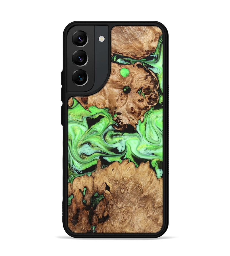 Galaxy S22 Plus Wood Phone Case - Shyann (Green, 825006)