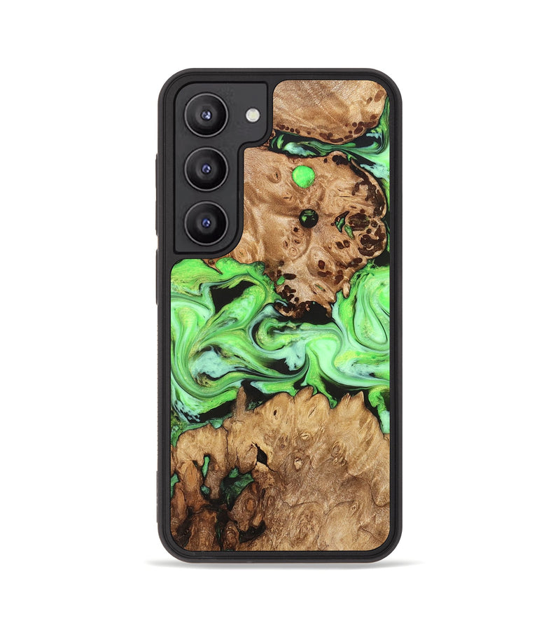 Galaxy S23 Wood Phone Case - Shyann (Green, 825006)