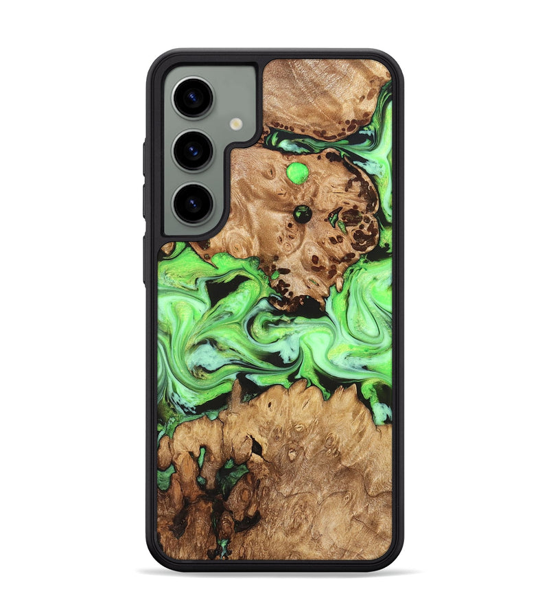 Galaxy S24 Plus Wood Phone Case - Shyann (Green, 825006)