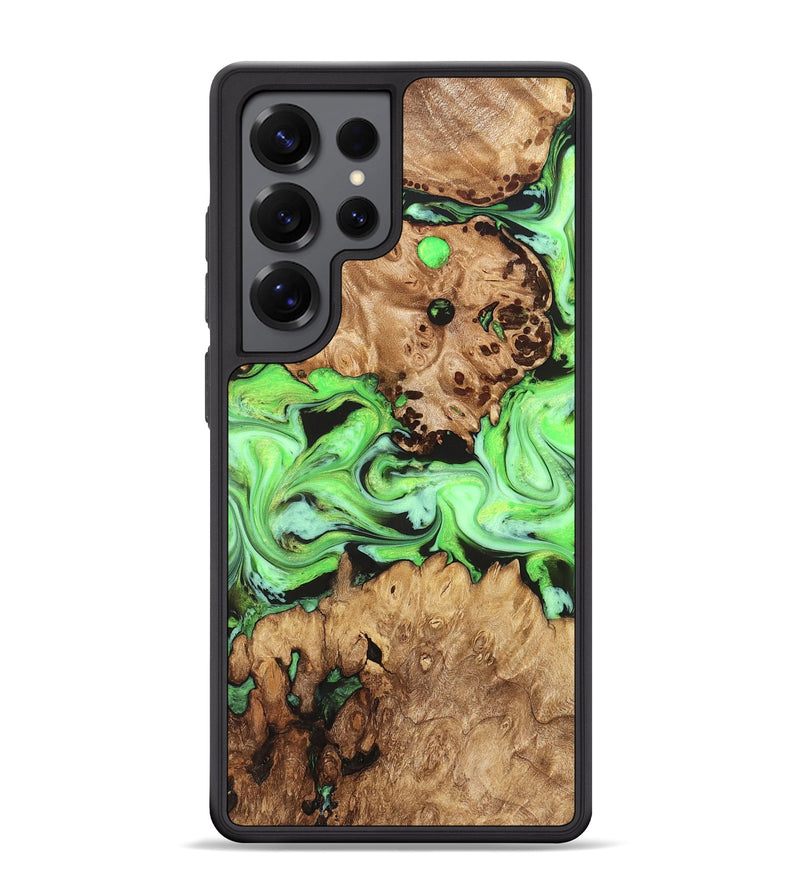 Galaxy S25 Ultra Wood Phone Case - Shyann (Green, 825006)