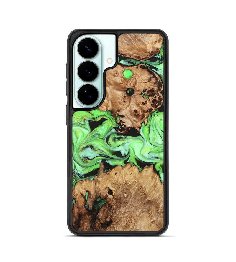 Galaxy S26 Wood Phone Case - Shyann (Green, 825006)