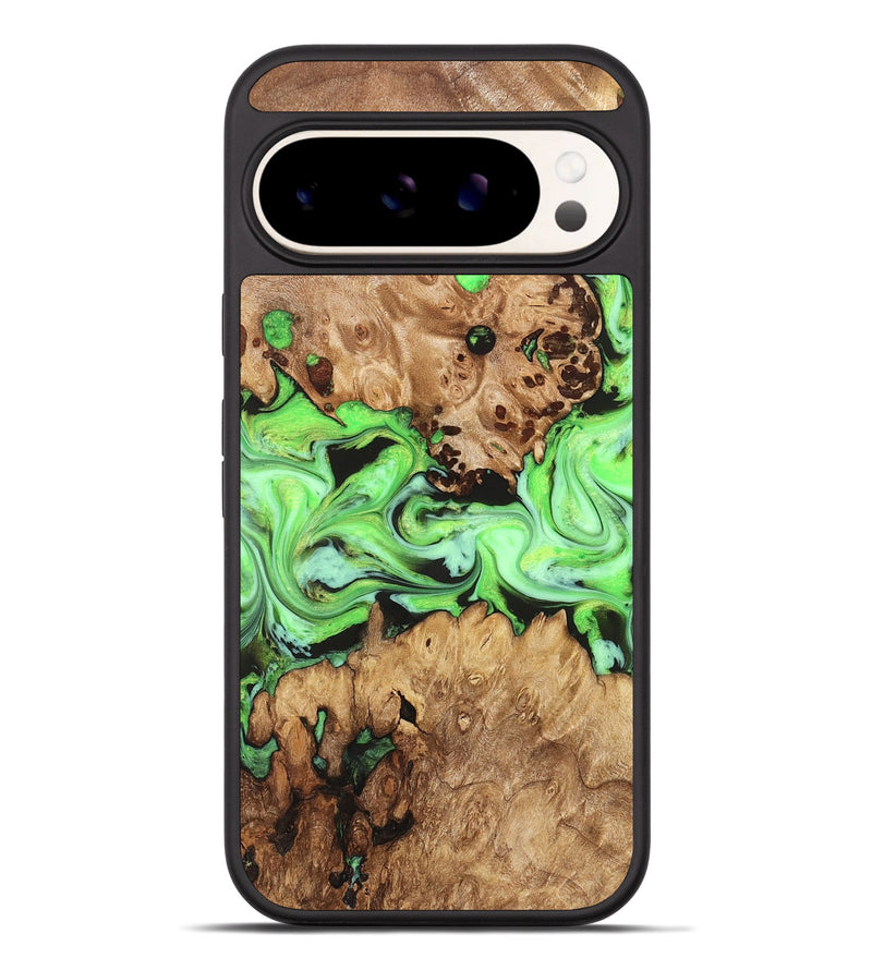 Pixel 9 Pro XL Wood Phone Case - Shyann (Green, 825006)