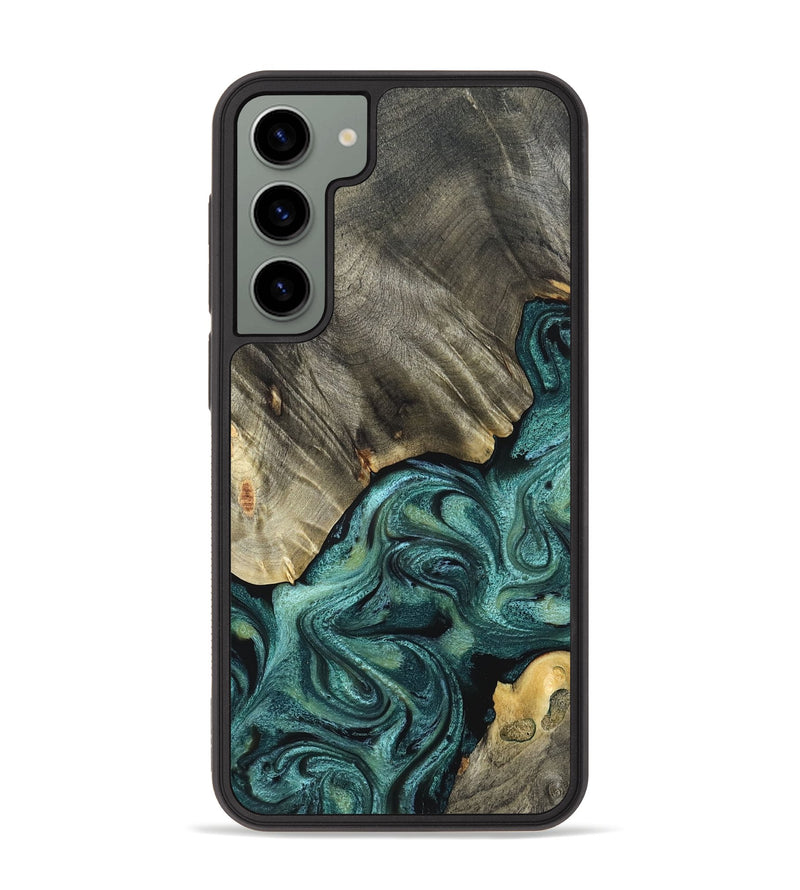 Galaxy S23 Plus Wood Phone Case - Freya (Green, 825007)