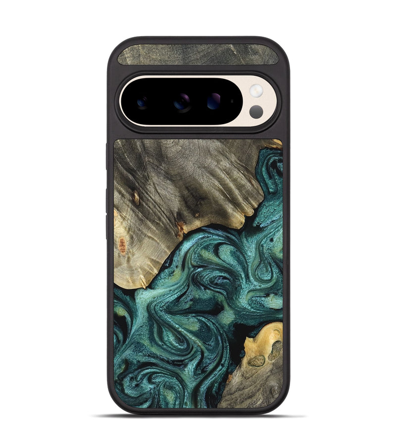Pixel 10 Wood Phone Case - Freya (Green, 825007)