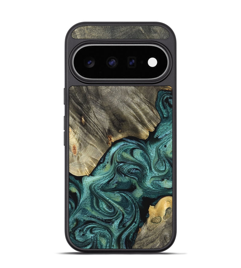 Pixel 11 Pro Wood Phone Case - Freya (Green, 825007)