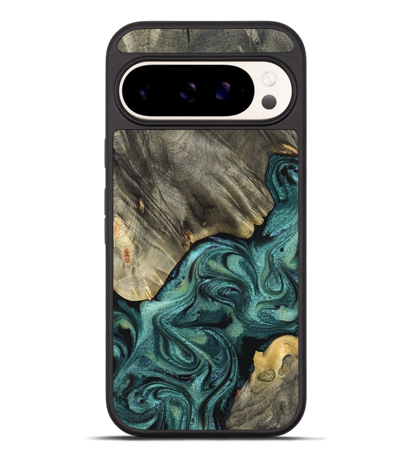 Pixel 9 Pro XL Wood Phone Case - Freya (Green, 825007)