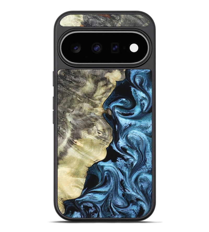 Pixel 11 Pro XL Wood Phone Case - Chelsey (Blue, 825008)