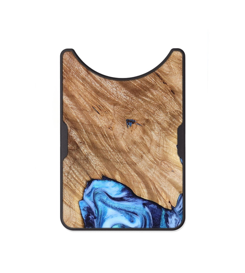 Alloy Wood Wallet - Fiona (Blue, 825009)