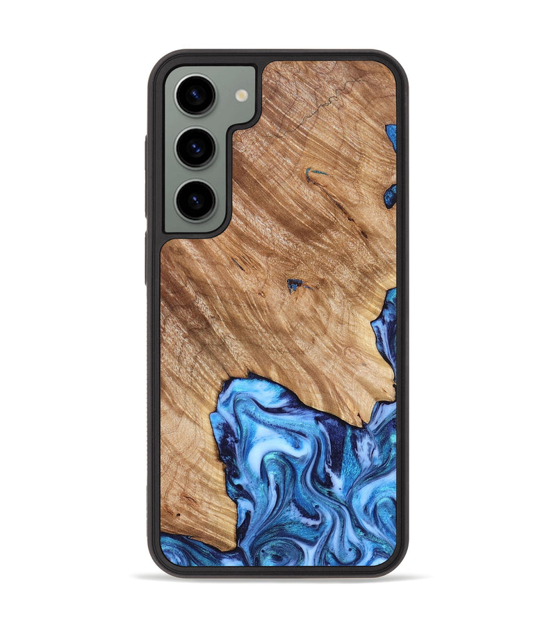Galaxy S23 Plus Wood Phone Case - Fiona (Blue, 825009)