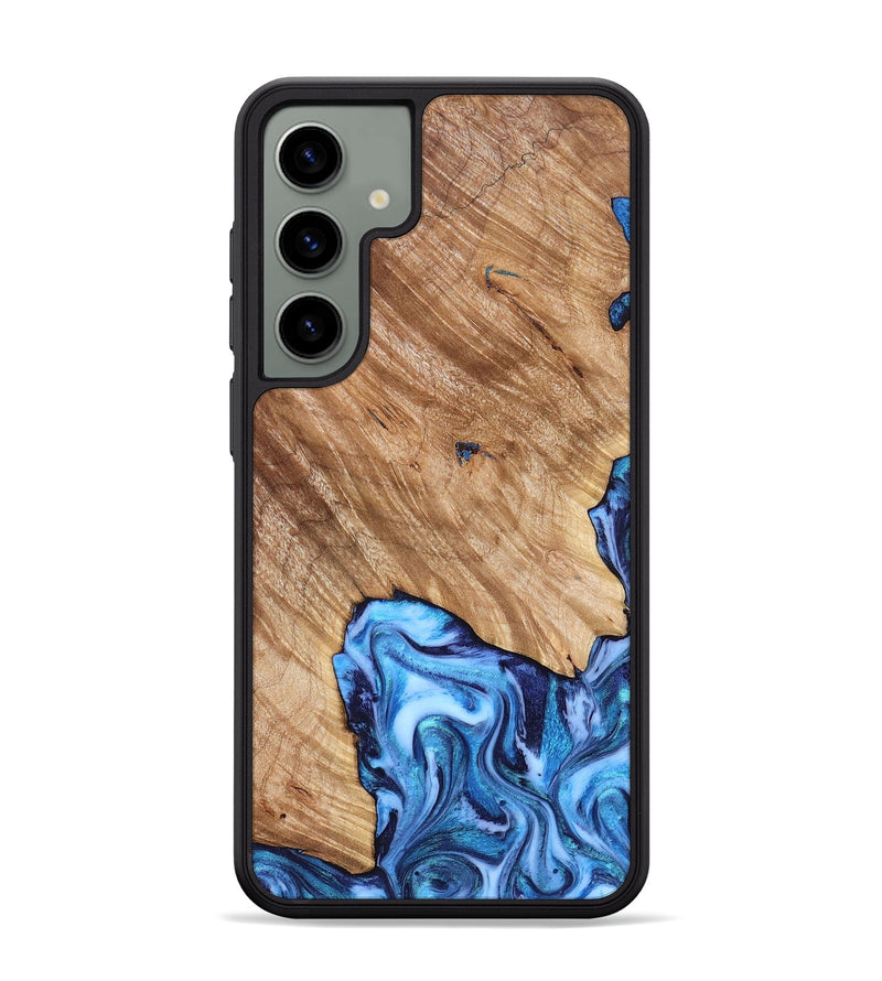 Galaxy S24 Plus Wood Phone Case - Fiona (Blue, 825009)