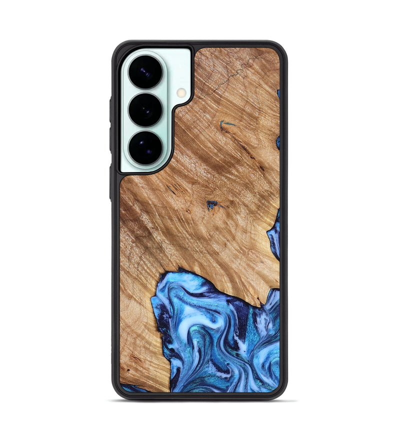 Galaxy S26 Plus Wood Phone Case - Fiona (Blue, 825009)
