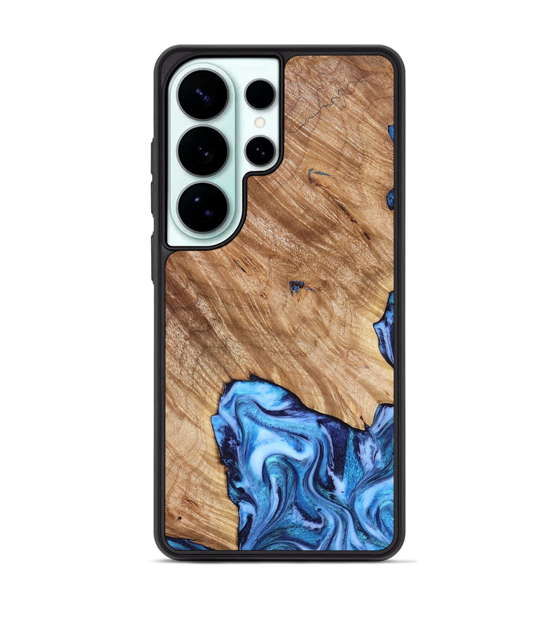 Galaxy S26 Ultra Wood Phone Case - Fiona (Blue, 825009)