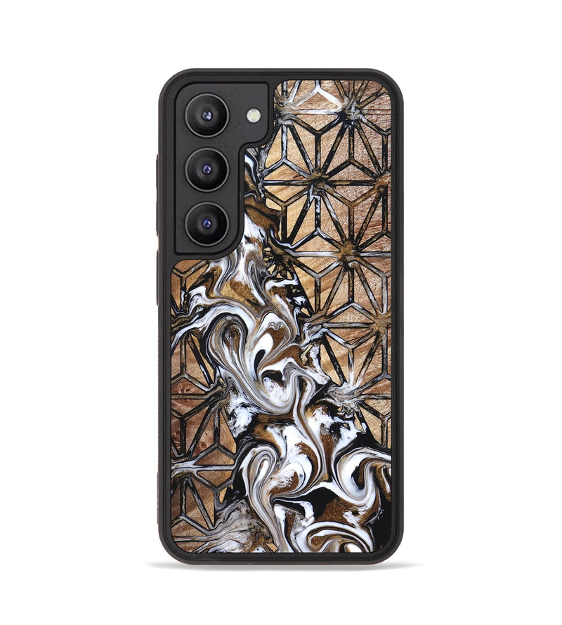 Galaxy S23 Wood Phone Case - Leatha (Pattern, 825011)