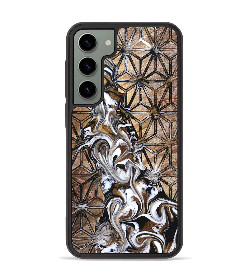Galaxy S23 Plus Wood Phone Case - Leatha (Pattern, 825011)