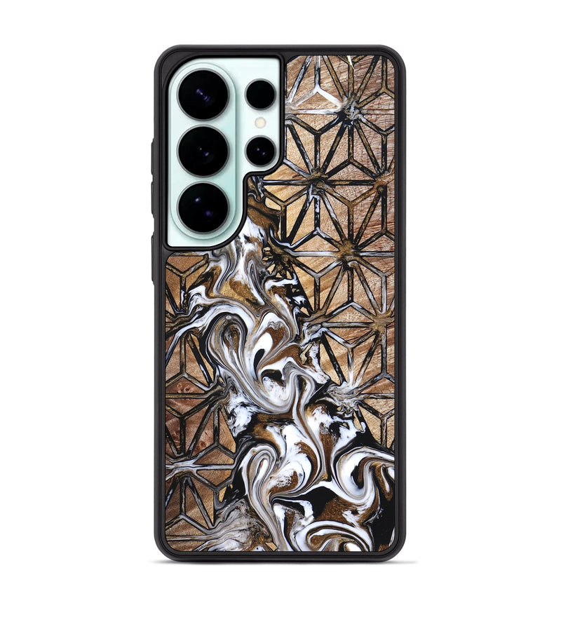 Galaxy S26 Ultra Wood Phone Case - Leatha (Pattern, 825011)