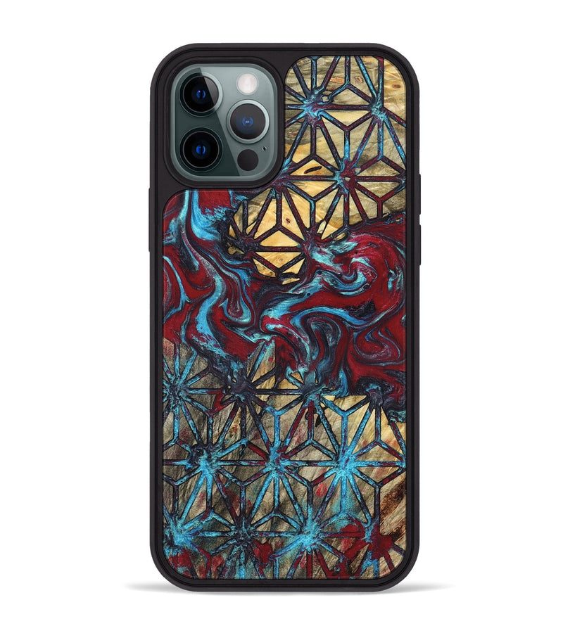 iPhone 12 Pro Max Wood Phone Case - Quincy (Pattern, 825012)