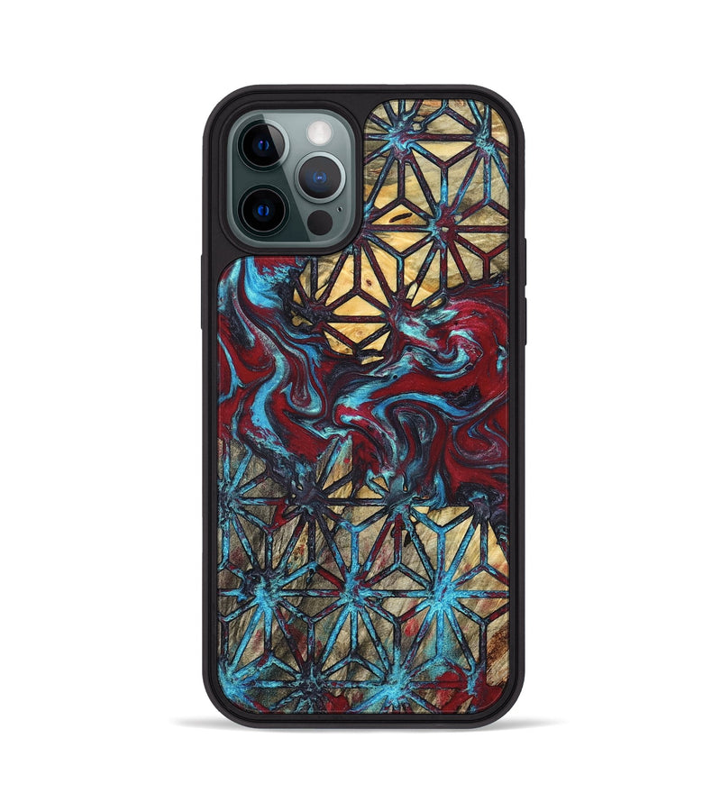 iPhone 12 Pro Wood Phone Case - Quincy (Pattern, 825012)