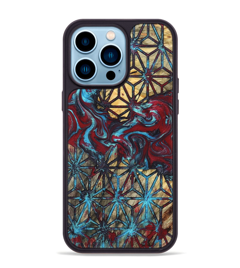 iPhone 14 Pro Max Wood Phone Case - Quincy (Pattern, 825012)