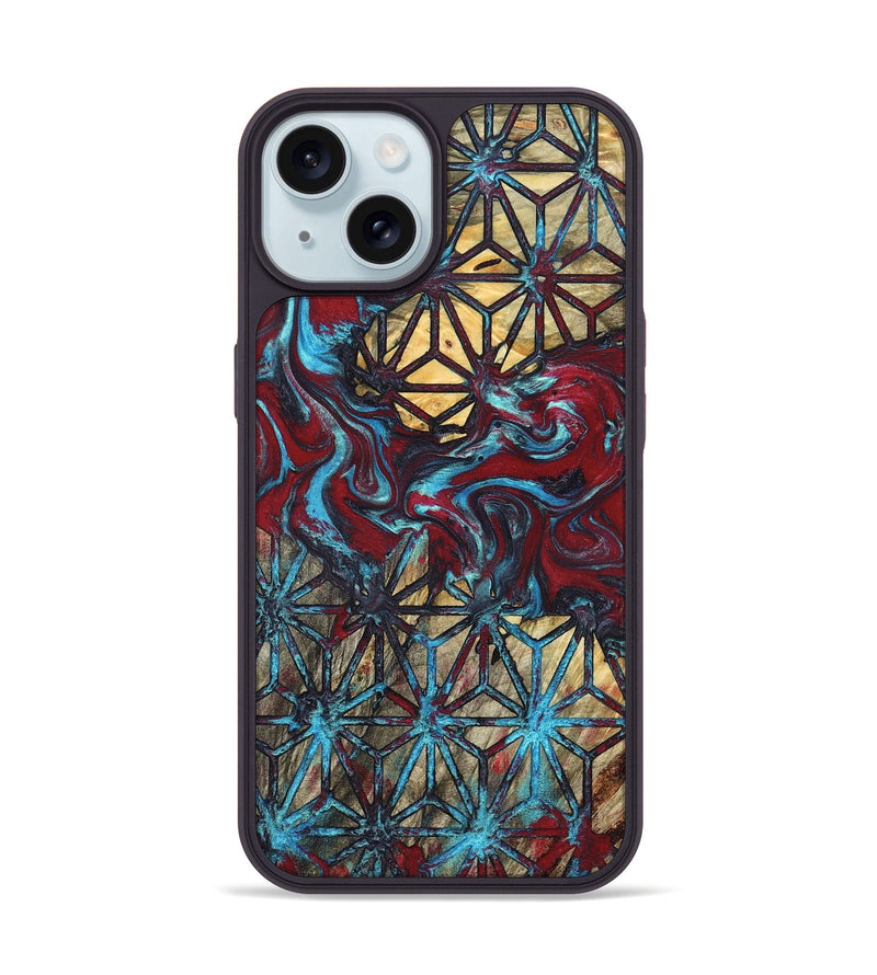 iPhone 15 Wood Phone Case - Quincy (Pattern, 825012)