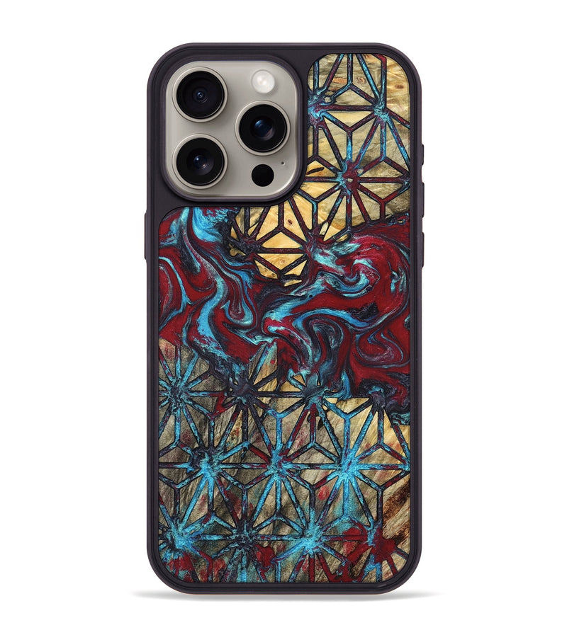 iPhone 15 Pro Max Wood Phone Case - Quincy (Pattern, 825012)