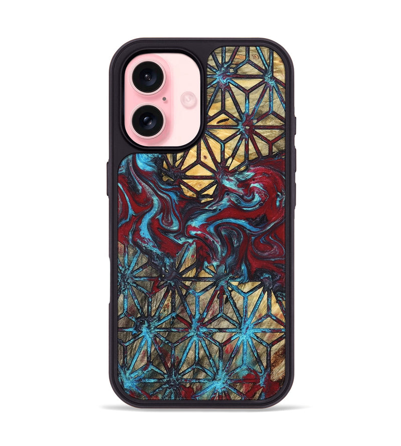 iPhone 16 Wood Phone Case - Quincy (Pattern, 825012)