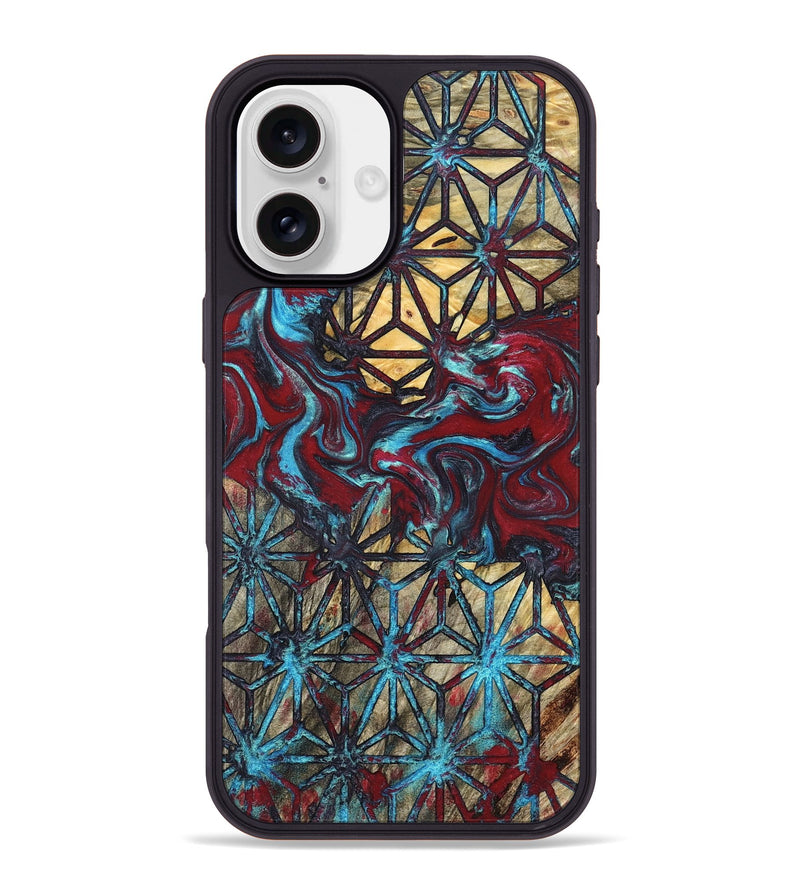 iPhone 16 Plus Wood Phone Case - Quincy (Pattern, 825012)