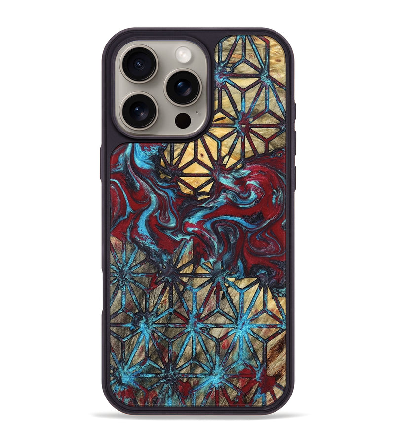 iPhone 16 Pro Max Wood Phone Case - Quincy (Pattern, 825012)
