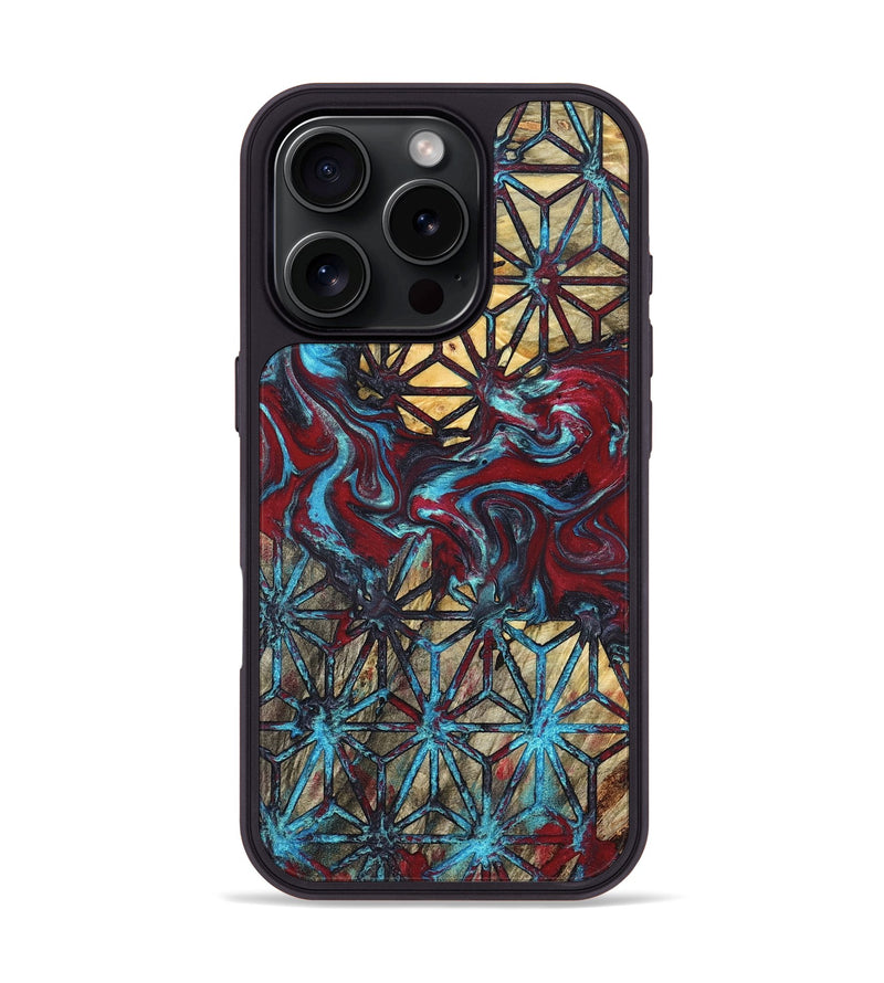 iPhone 16 Pro Wood Phone Case - Quincy (Pattern, 825012)