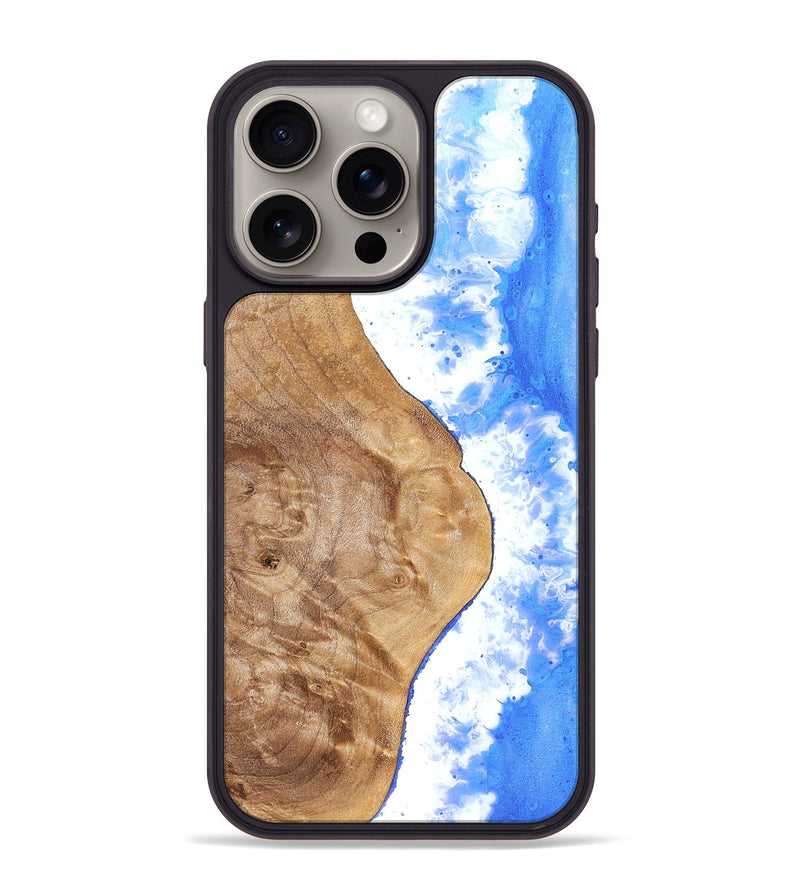 iPhone 15 Pro Max Wood Phone Case - Sonja (Coastal, 825013)