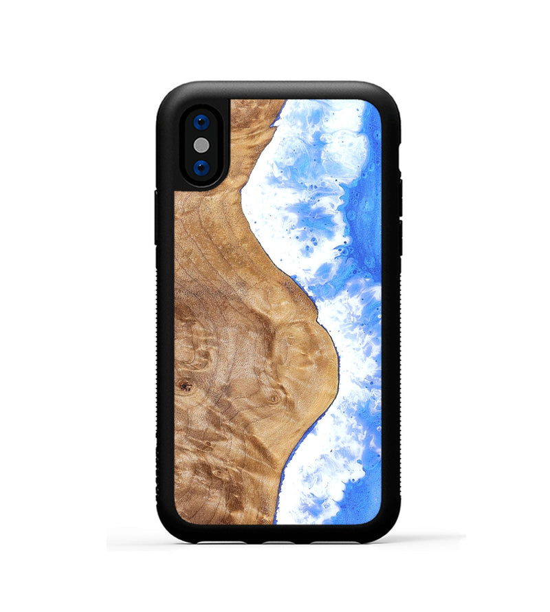 iPhone Xs Wood Phone Case - Sonja (Coastal, 825013)