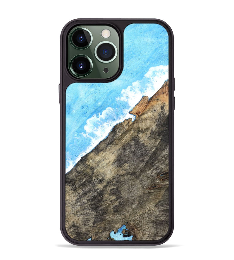 iPhone 13 Pro Max Wood Phone Case - Tarah (Coastal, 825014)