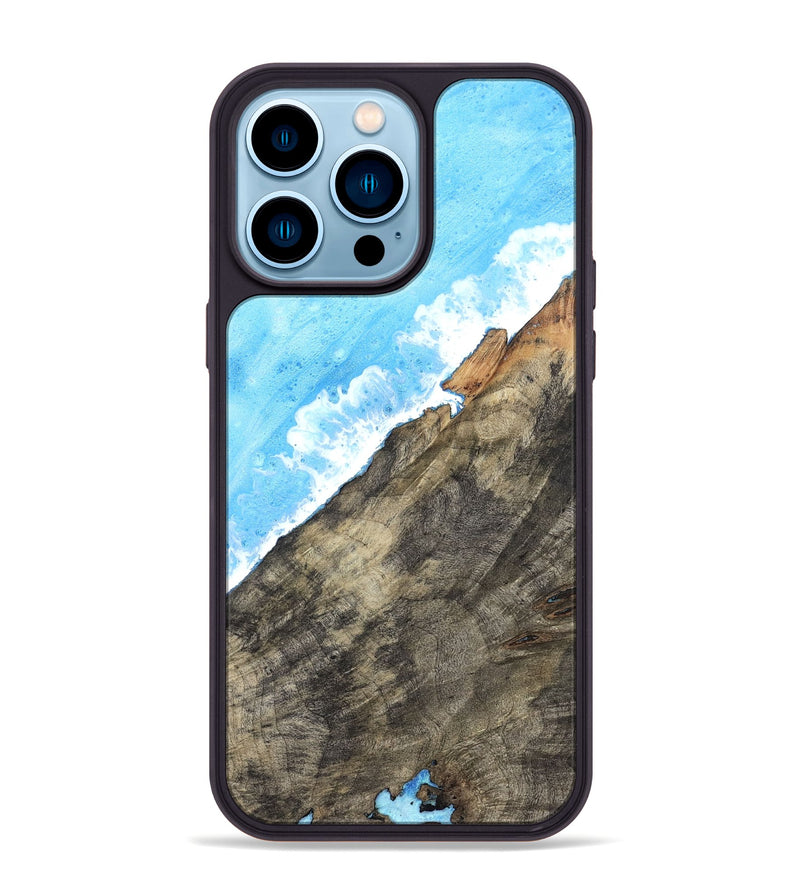 iPhone 14 Pro Max Wood Phone Case - Tarah (Coastal, 825014)