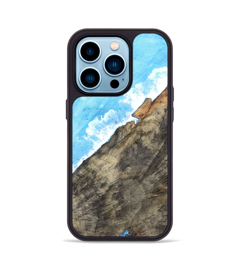 iPhone 14 Pro Wood Phone Case - Tarah (Coastal, 825014)