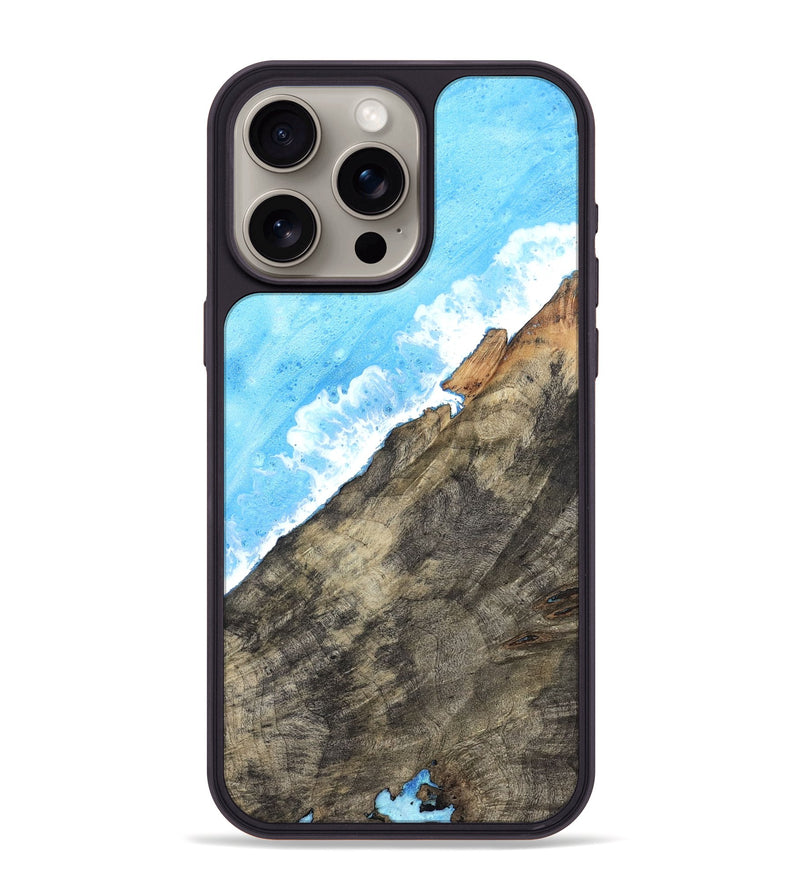 iPhone 15 Pro Max Wood Phone Case - Tarah (Coastal, 825014)