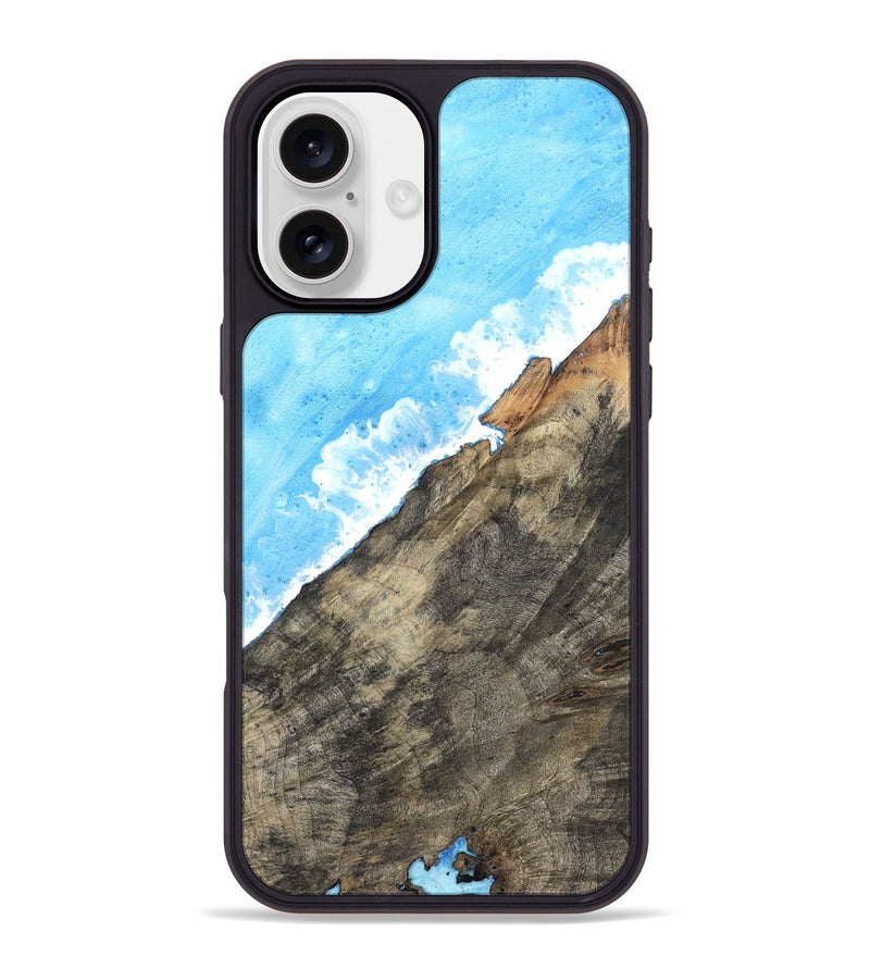 iPhone 16 Plus Wood Phone Case - Tarah (Coastal, 825014)