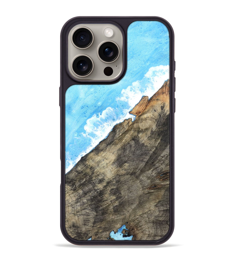 iPhone 16 Pro Max Wood Phone Case - Tarah (Coastal, 825014)