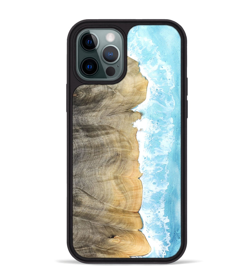 iPhone 12 Pro Max Wood Phone Case - Erastus (Coastal, 825015)