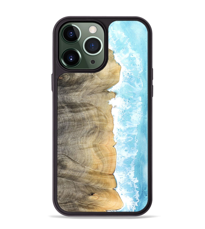 iPhone 13 Pro Max Wood Phone Case - Erastus (Coastal, 825015)
