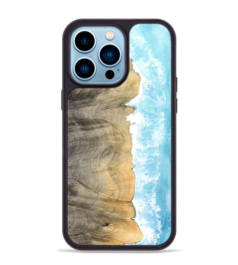 iPhone 14 Pro Max Wood Phone Case - Erastus (Coastal, 825015)