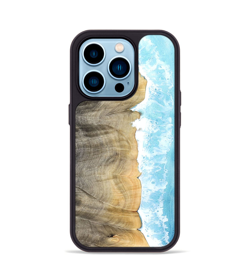 iPhone 14 Pro Wood Phone Case - Erastus (Coastal, 825015)