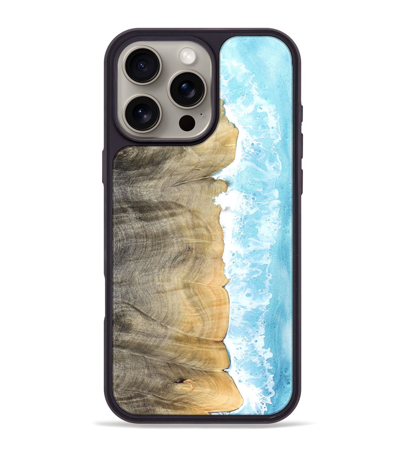 iPhone 16 Pro Max Wood Phone Case - Erastus (Coastal, 825015)